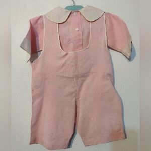Child's Antique Romper Party outfit shorts and shirt 🩷